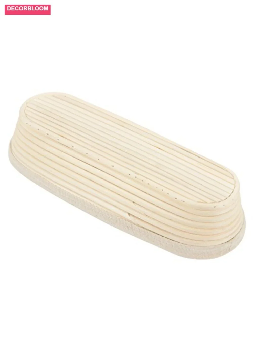 13 Oval Rattan Bread Proofing Basket with Linen Liner and Scraper for Sourdough
